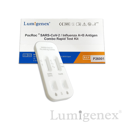 ชุดทดสอบแอนติเจน Omicron subvariant XBB Flu A &amp; B HINI H2N2 H2N3 สำหรับใช้ในบ้าน