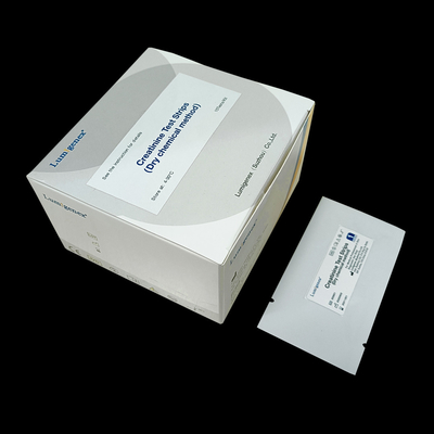 แผ่นทดสอบ Creatinine ที่ผ่านการรับรองจาก CE สำหรับการจัดการสุขภาพไต