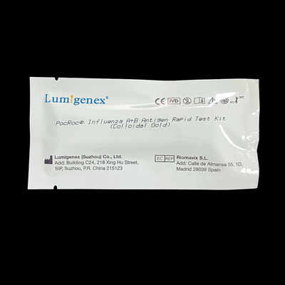 การทดสอบอย่างรวดเร็วของไข้หวัดใหญ่ Flu A Flub IVD Reagent โดยวิธี Colloidal Gold ได้รับการอนุมัติจาก CE