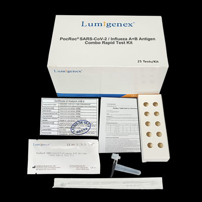 ชุดทดสอบแอนติเจน Omicron subvariant XBB Flu A &amp; B HINI H2N2 H2N3 สำหรับใช้ในบ้าน