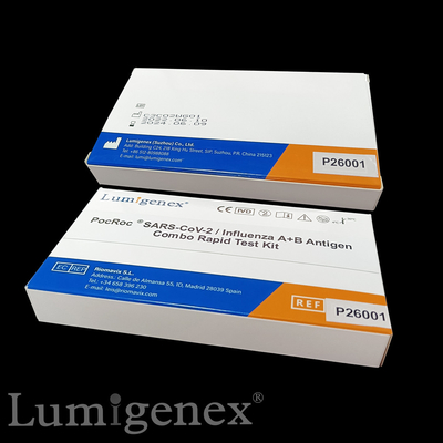 ชุดทดสอบแอนติเจน Omicron subvariant XBB Flu A &amp; B HINI H2N2 H2N3 สำหรับใช้ในบ้าน