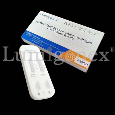 Colloidal Gold COVID19 Influenza AB Rapid Detection Kit ใช้งานง่าย