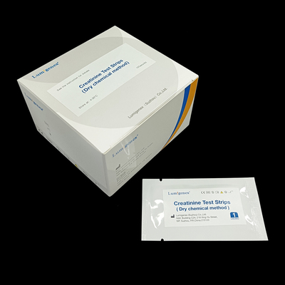 แผ่นทดสอบ Creatinine ปัสสาวะ Crea Reagent Test Kit สำหรับโรงพยาบาล