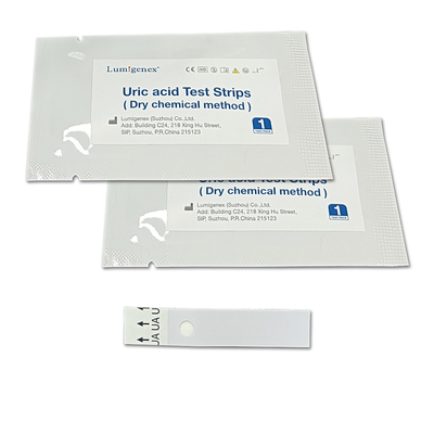 การจัดการโรคเรื้อรัง Uric Acid Meter Rapid Detect สำหรับ Clinical 1 ชุด/กล่อง