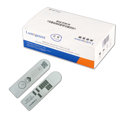 TRFIA Serum Amyloid A (SAA) ที่มีความไวสูง TRFIA ชุดทดสอบ POC รับรอง ISO13485 หัววัดฟลูออเรสเซนต์อิมมูโนแอสเซย์