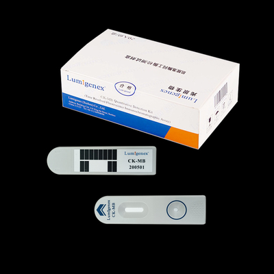 20 ชุดทดสอบ/ชุดทดสอบ POC ชุดทดสอบ Colloidal Gold Assay Creatine Kinase Isoenzyme
