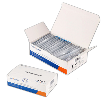 One Step Sensitivity Serum Cardiac Troponin I (cTnI) ชุดทดสอบ POC cardiac troponin และ Immunoassay