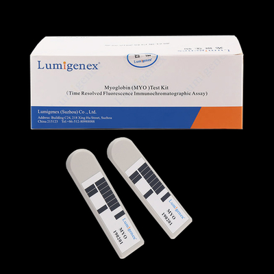 ชุดทดสอบ Myoglobin ที่ผ่านการรับรองจาก CE โดยเทคโนโลยี TRFIA Cardiac Marker