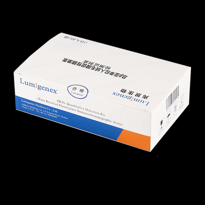 ชุดตรวจเลือดสุขภาพสตรี HCG Rapid Medical Diagnostic โดยเครื่องวิเคราะห์ TRFIA