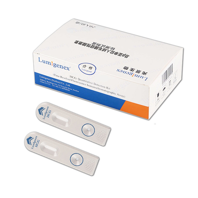 ชุดตรวจเลือดสุขภาพสตรี HCG Rapid Medical Diagnostic โดยเครื่องวิเคราะห์ TRFIA