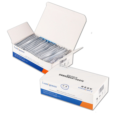 ชุดทดสอบ HCG การตรวจเลือดสุขภาพสตรีเพื่อการวินิจฉัยทางการแพทย์โดยเครื่องวิเคราะห์ TRFIA