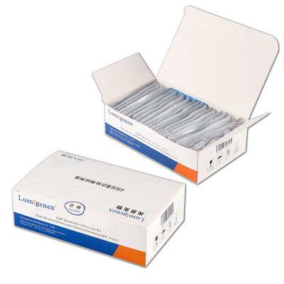 การทดสอบการอักเสบ POCT C แถบทดสอบ CRP โปรตีนปฏิกิริยา การรับรอง CFDA เทคโนโลยีอิมมูโนแอสเซย์