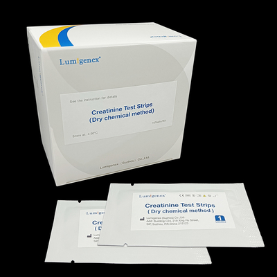 แถบทดสอบ Creatinine ตรวจหาการบาดเจ็บของไตสำหรับเครื่องวัดกลูโคส เครื่องวัดกรดยูริก