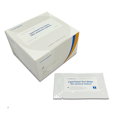 แถบทดสอบแผงเก็บไขมันในกล่องสำหรับการทดสอบอย่างรวดเร็วระดับมืออาชีพและที่บ้าน