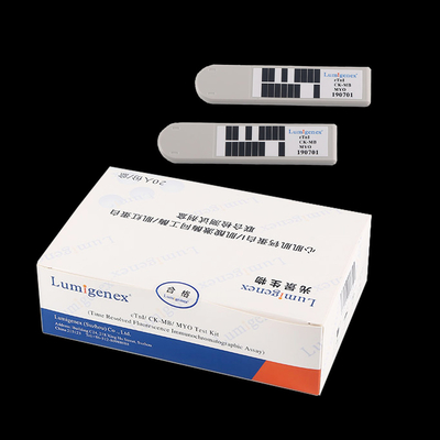 ชุดทดสอบ POC , ชุดทดสอบ cTnI/CK-MB/Myo TRFIA immunoassay Cardiac Troponin I / Creatine Kinase Isoenzyme / Myoglobin