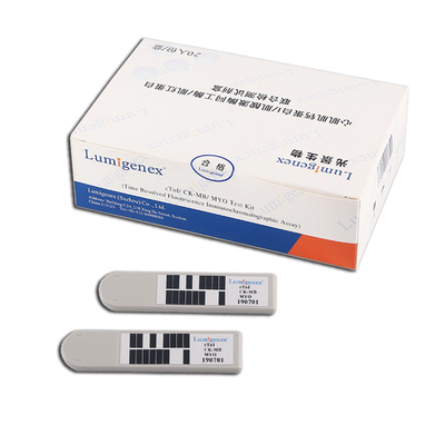 ชุดทดสอบ POC , ชุดทดสอบ cTnI/CK-MB/Myo TRFIA immunoassay Cardiac Troponin I / Creatine Kinase Isoenzyme / Myoglobin