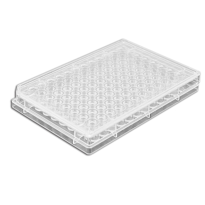 พลาสติก PP ที่ผ่านการรับรองจาก USP 96 Well Elisa Plate แผ่นพลาสติกในห้องปฏิบัติการ