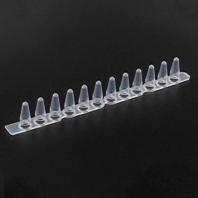 8/12 Strip PCR Tubes 0.2 Ml 0.5 Ml สีขาวใส