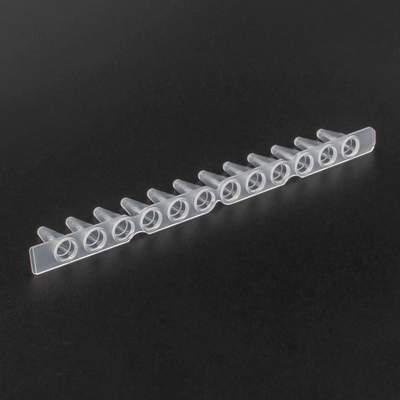 8/12 Strip PCR Tubes 0.2 Ml 0.5 Ml สีขาวใส