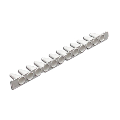 8/12 Strip PCR Tubes 0.2 Ml 0.5 Ml สีขาวใส