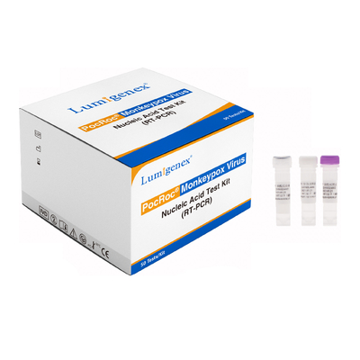 ชุดทดสอบโรคติดเชื้อแบบเรียลไทม์ PCR Monkeypox MPXV CE Registered 1 ชุดทดสอบ/กล่อง