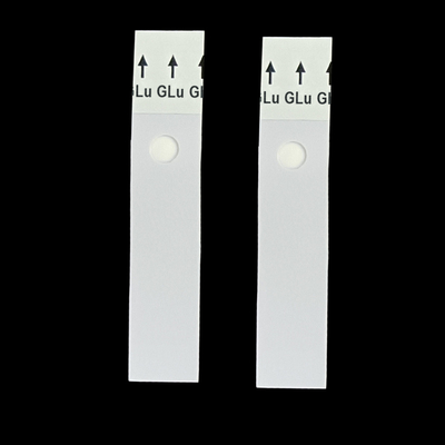 การวินิจฉัย IVD ของน้ำตาลในเลือดแถบทดสอบอย่างรวดเร็ว Glucose Test Strips วิธีเคมีแห้ง