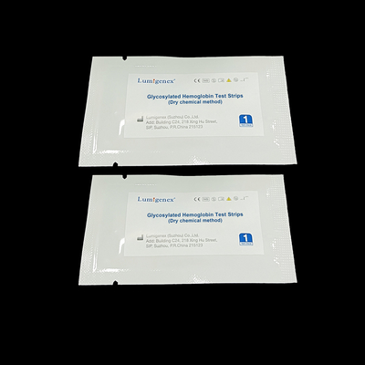 ชีวเคมี HbA1c Reagent Glucose Test เครื่องวัดระดับน้ำตาลในเลือดใบรับรอง CE