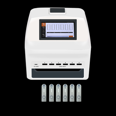 ชุดทดสอบ Glycosylated Hemoglobin สำหรับการวินิจฉัยโรคเบาหวานตามเวลาที่แก้ไข Fluorescence Immunochromatographic Assay