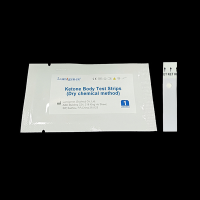 วินิจฉัย Ketoacidosis, Diabetes Monitor Ketone Body Test Strips