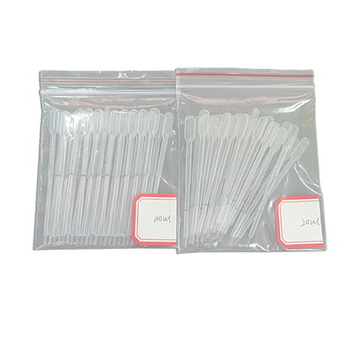 USP อนุมัติวัสดุ LDPE แบบใช้แล้วทิ้งของ Capillary Pipette แบบดูดฝุ่นในตัวเอง