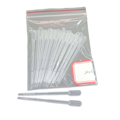 USP อนุมัติวัสดุ LDPE แบบใช้แล้วทิ้งของ Capillary Pipette แบบดูดฝุ่นในตัวเอง