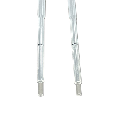 USP อนุมัติวัสดุ LDPE แบบใช้แล้วทิ้งของ Capillary Pipette แบบดูดฝุ่นในตัวเอง