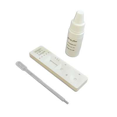 CE อนุมัติชุดทดสอบมาลาเรีย P.F P.V Antigen Rapid Colloidal Gold