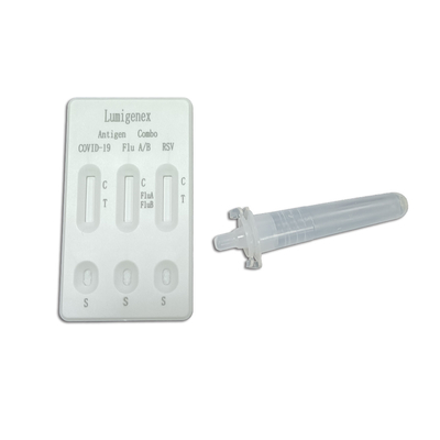 RSV Antigen Combo Rapid Test Kit ตรวจหาเชื้อโควิด 19 ไข้หวัดใหญ่ A ไข้หวัดใหญ่ B โดยวิธีคอลลอยด์โกลด์
