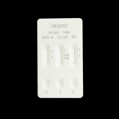 SARS-CoV-2 / ไข้หวัดใหญ่ A+B / RSV Antigen Combo Rapid Test Kit คอลลอยด์โกลด์
