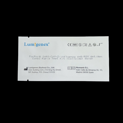 SARS-CoV-2 / Influenza A+B / RSV Antigen Combo Rapid Test Kit 3 หยด ปริมาณตัวอย่าง