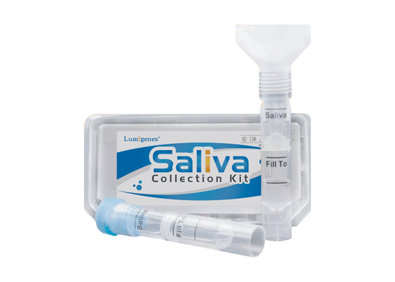 OEM PCR Consumables 2mL Saliva Collection Kit Disposable Safe สะดวก