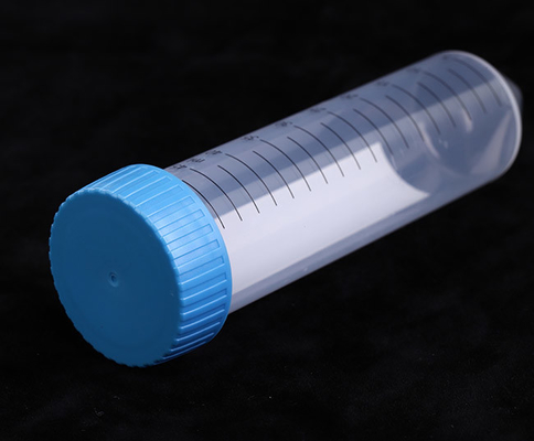 Lab PCR Consumables 50ml Conical Centrifuge Tube ISO13485 ได้รับการอนุมัติ