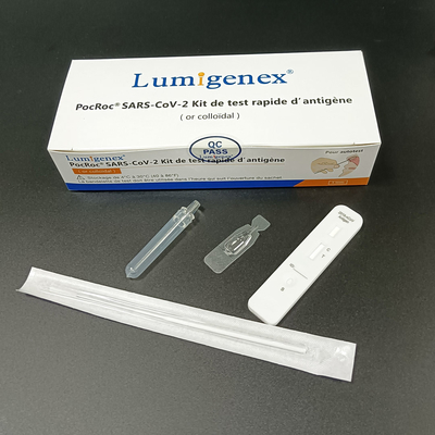 การทดสอบของผู้ใช้ที่ได้รับการอนุมัติโดย ANSM Antigen Rapid Test Kits สำหรับ SARS-CoV2