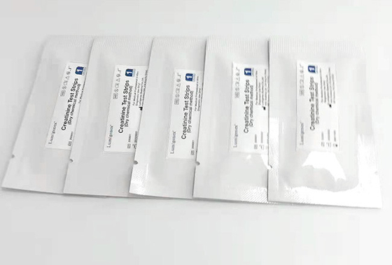 แถบทดสอบ Creatinine แบบใช้แล้วทิ้งที่มีความแม่นยำสูงได้รับการรับรองจาก CFDA