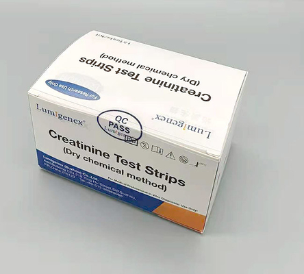 แถบทดสอบ Creatinine แบบใช้แล้วทิ้งที่มีความแม่นยำสูงได้รับการรับรองจาก CFDA