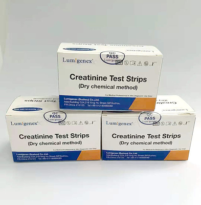 แถบทดสอบ Creatinine แบบใช้แล้วทิ้งที่มีความแม่นยำสูงได้รับการรับรองจาก CFDA