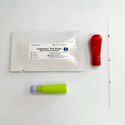 แผ่นทดสอบ Creatinine CE, 15 ชุดทดสอบ/กล่อง แผ่นทดสอบทางการแพทย์