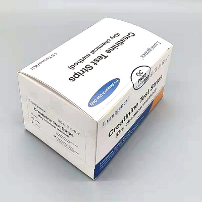 แผ่นทดสอบ Creatinine ปัสสาวะ Crea Reagent Test Kit สำหรับโรงพยาบาล
