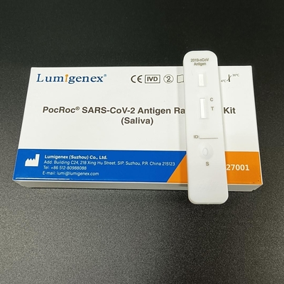 ชุดทดสอบอย่างรวดเร็วของแอนติเจน SARS-CoV-2 (น้ำลาย)