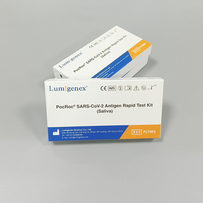 เครื่องหมาย CE และชุดทดสอบอย่างรวดเร็วของแอนติเจน SARS-CoV-2 (น้ำลาย) ที่มีความแม่นยำสูง