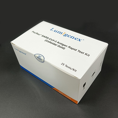 ชุดทดสอบ Antigen Rapid Test Kits สำหรับ Covid19 แพ็คเกจเดียวโดยอัตโนมัติ