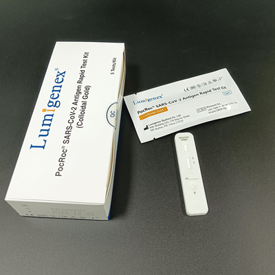 ชุดทดสอบอย่างรวดเร็วของแอนติเจน SARS-CoV-2 (ทองคำคอลลอยด์)