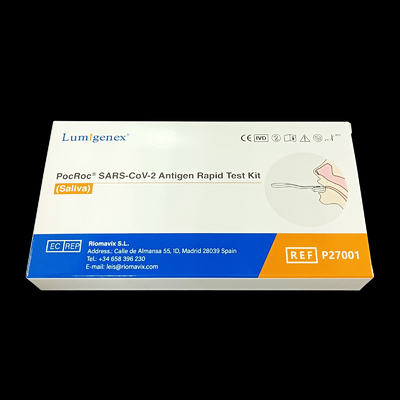 Antigen Rapid Test Kit ตัวอย่างอมยิ้มน้ำลาย BfArM จดทะเบียน Covid19