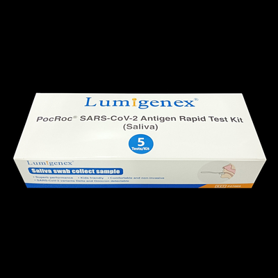 15 นาที Detention Antigen Rapid Test Kit Saliva Lollipop Specimen